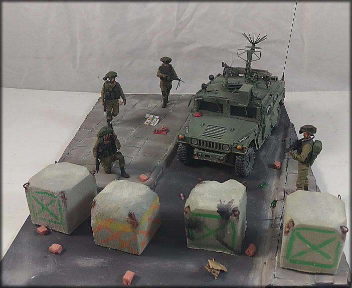IDF Humvee Diorama